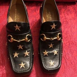 Gucci shoes size 38 from Saks, black with stars!